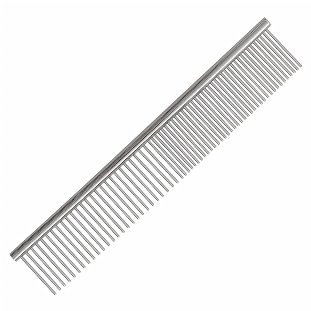 vidaXL Set de tijeras de peluquería canina 5 piezas acero inoxidable - Image 6