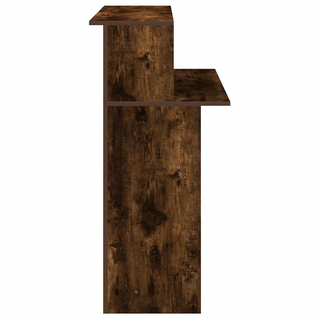 vidaXL Empfangstheke Räuchereiche 100x50x103,5 cm Holzwerkstoff - Image 6