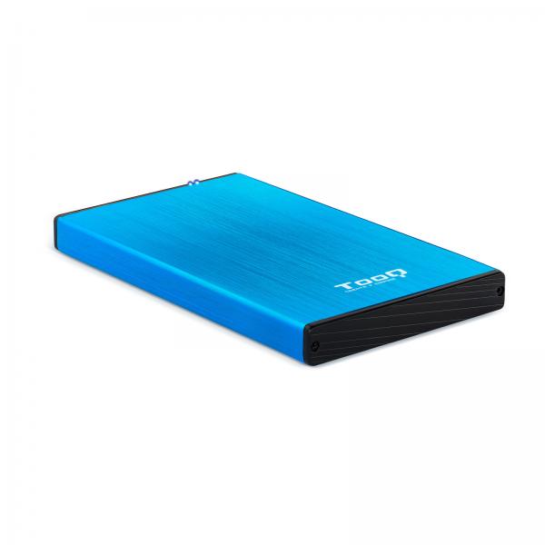 Custodia Hard Disk TooQ TQE-2527 SATA III USB 3.0 2,5" 3,5" Colore:Azzurro