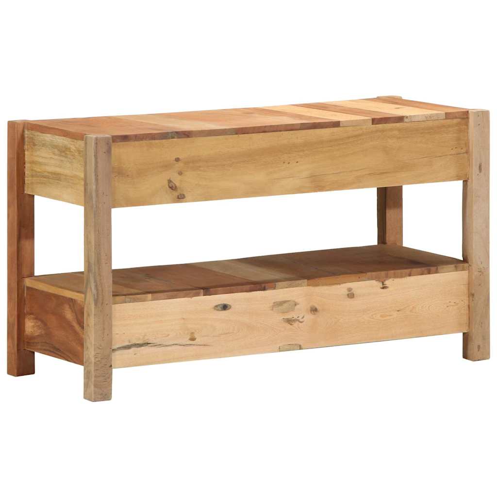 vidaXL Gabinete de TV Marrón 83 x 33 x 46 cm Madera maciza recuperada - Image 6