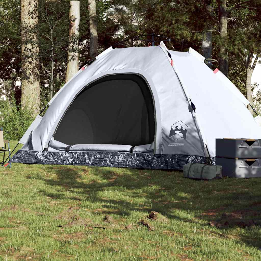 vidaXL Tente de camping 5 personnes tissu occultant libération rapide