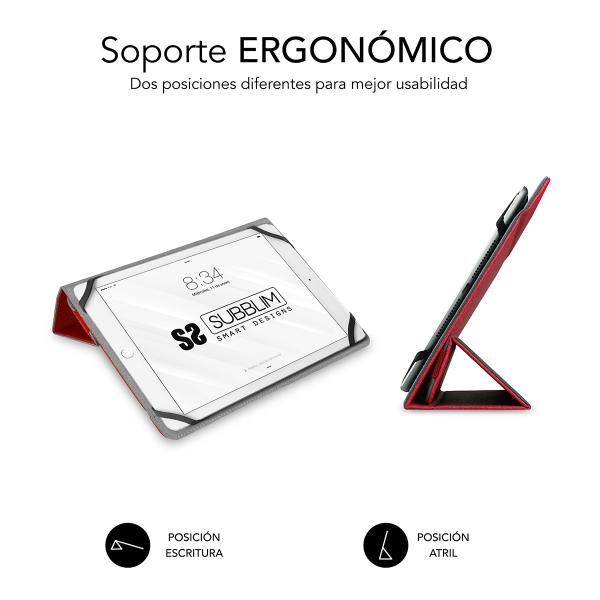 Custodia per Tablet Subblim SUB-CUT-2FC002 Rosso - Image 3
