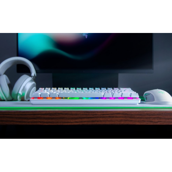 Tastiera per Giochi Razer Huntsman Mini Bianco Qwerty in Spagnolo - Image 3