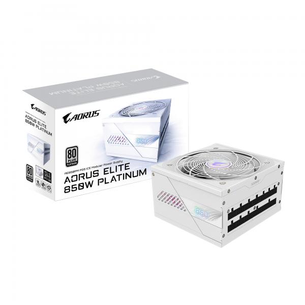 Fonte di Alimentazione Gigabyte GP-AE850PM PG5 ICE ATX 850 W 125 W 80 PLUS Platinum