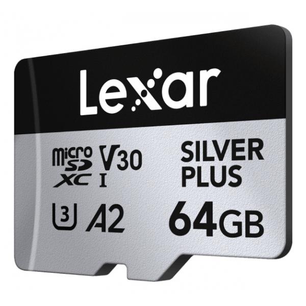 Scheda Micro SD Lexar Lexar Professional SILVER PLUS 64 GB