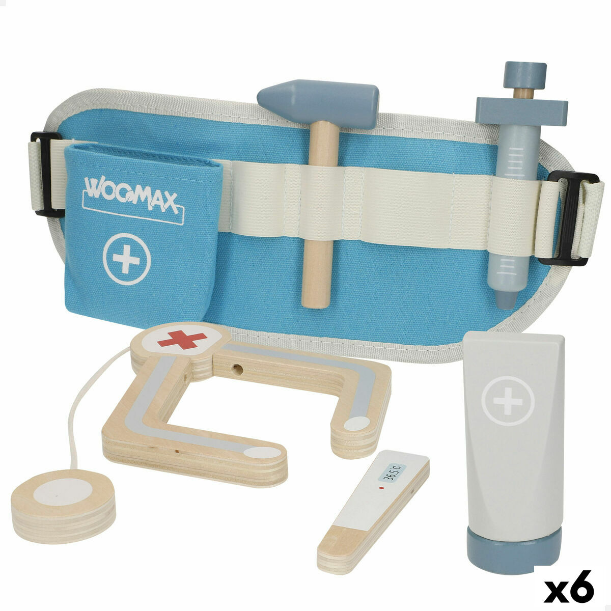 Centro medico giocattolo Colorbaby (6 Unità)