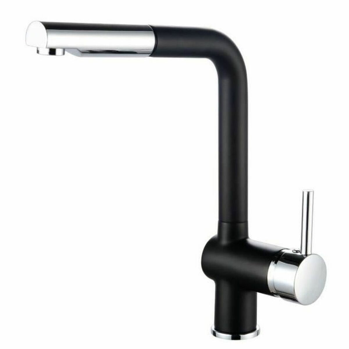 Rubinetto Monocomando Rousseau 4060558 Grigio Acciaio inossidabile Ottone