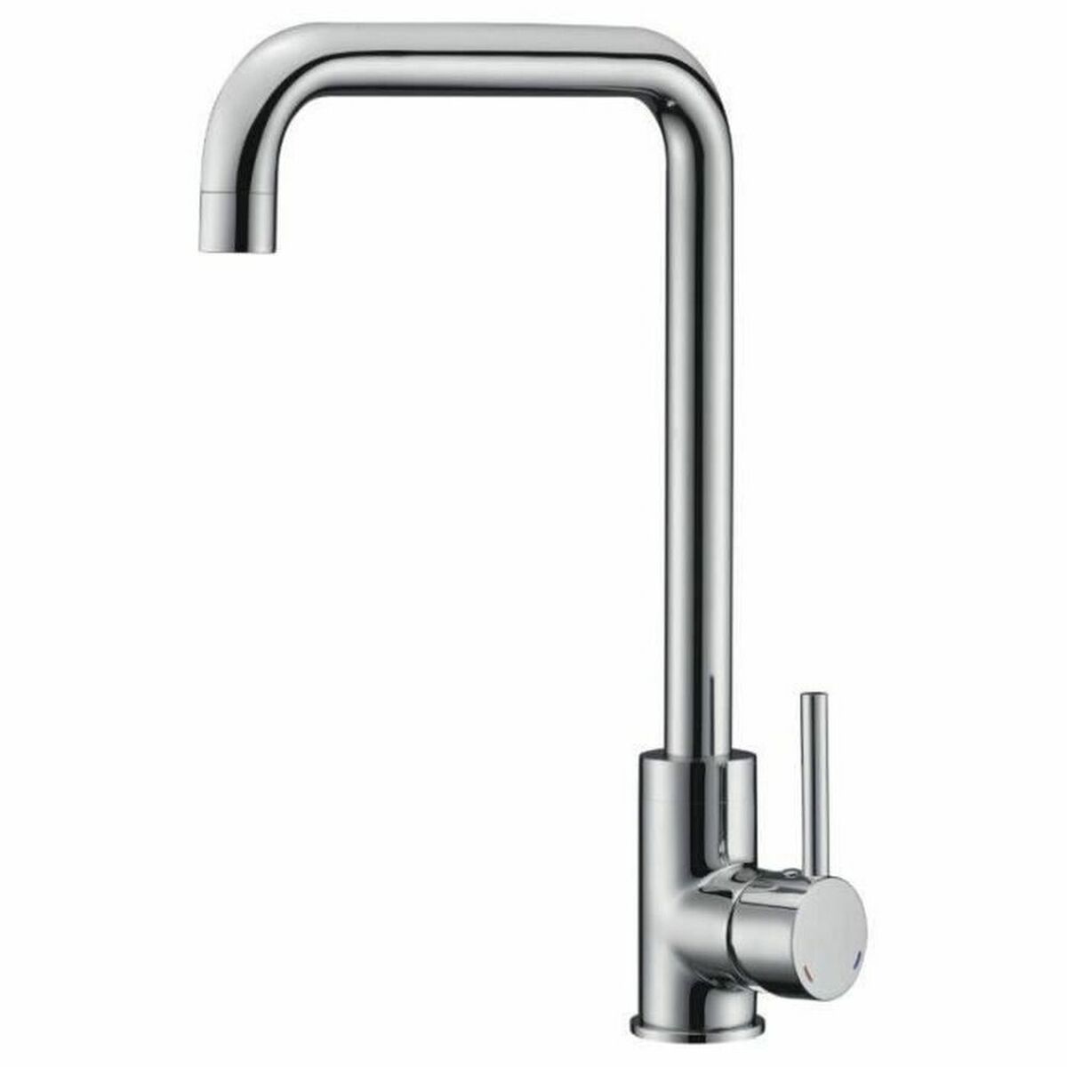 Rubinetto Monocomando Rousseau Grigio Acciaio inossidabile Ottone