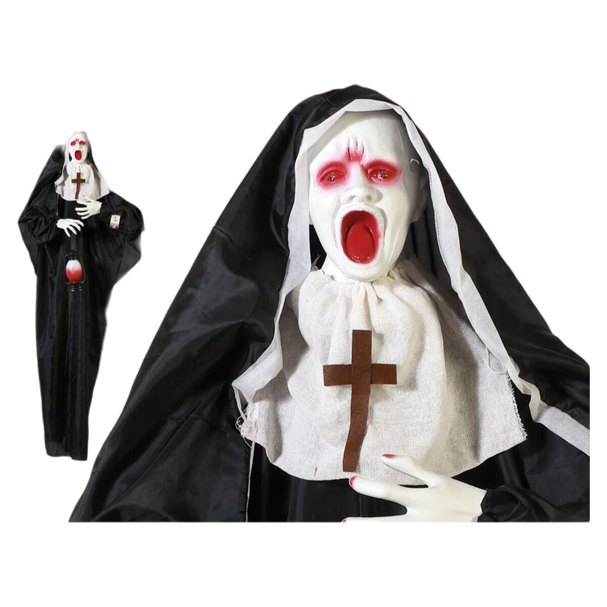 Decorazione per Halloween 183 cm Suora