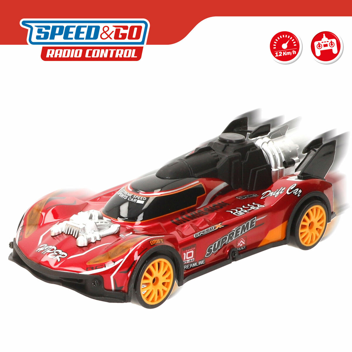Macchinina Radiocomandata Speed & Go (4 Unità) - Image 3