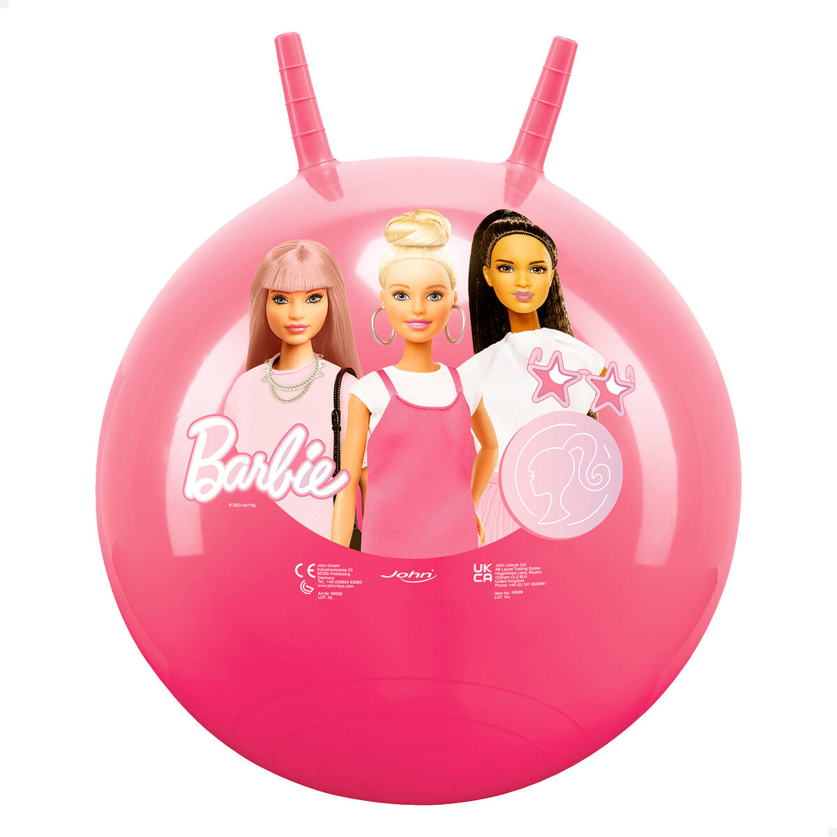 Palla che salta Barbie Rosa