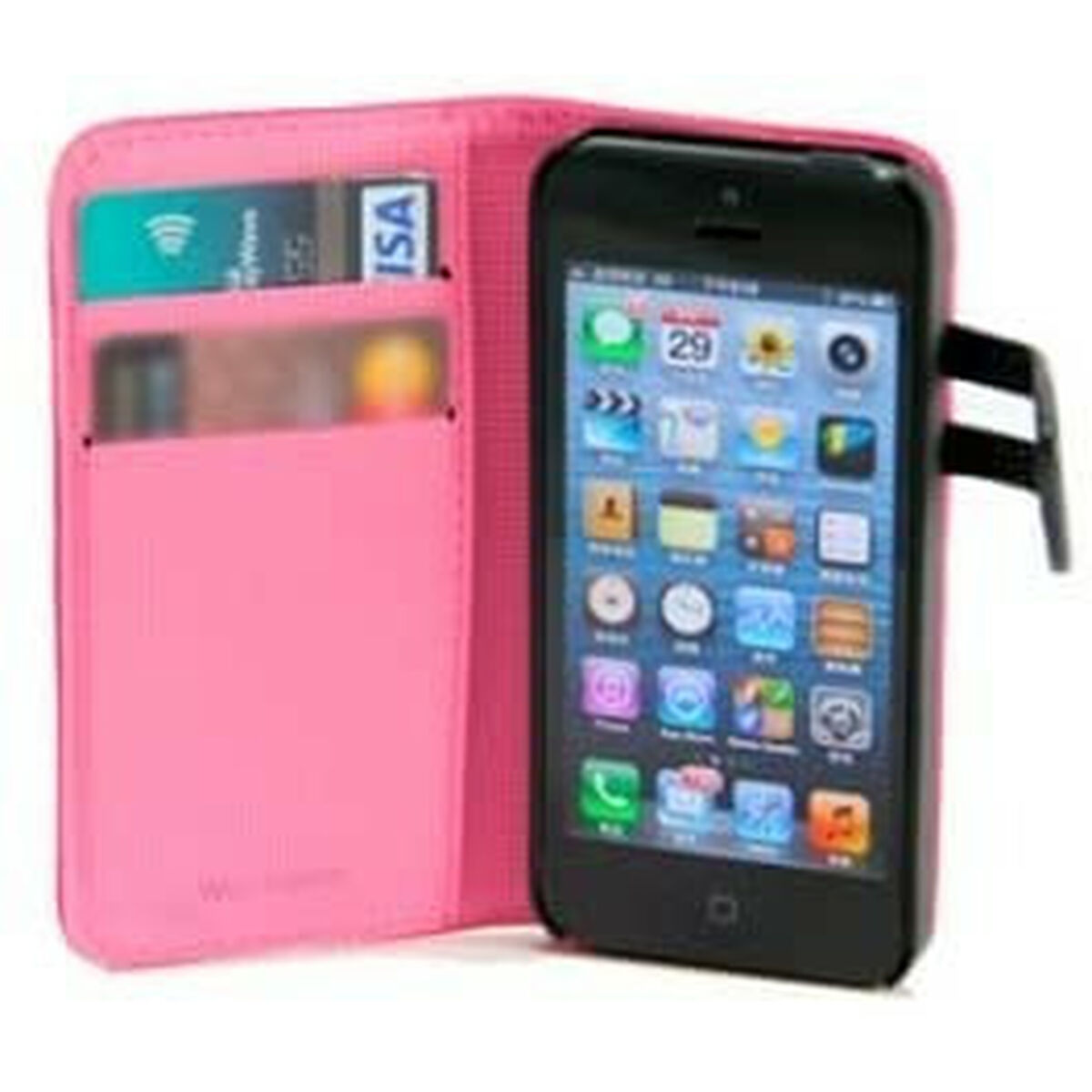 Custodia per Cellulare Wazzabee WB-M30WP-PK iPhone 5 Rosa
