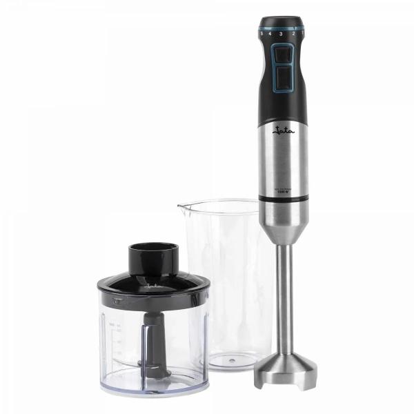 Frullatore a Immersione Multifunzione con Accessori JATA JEBT1791 Nero 1500 W