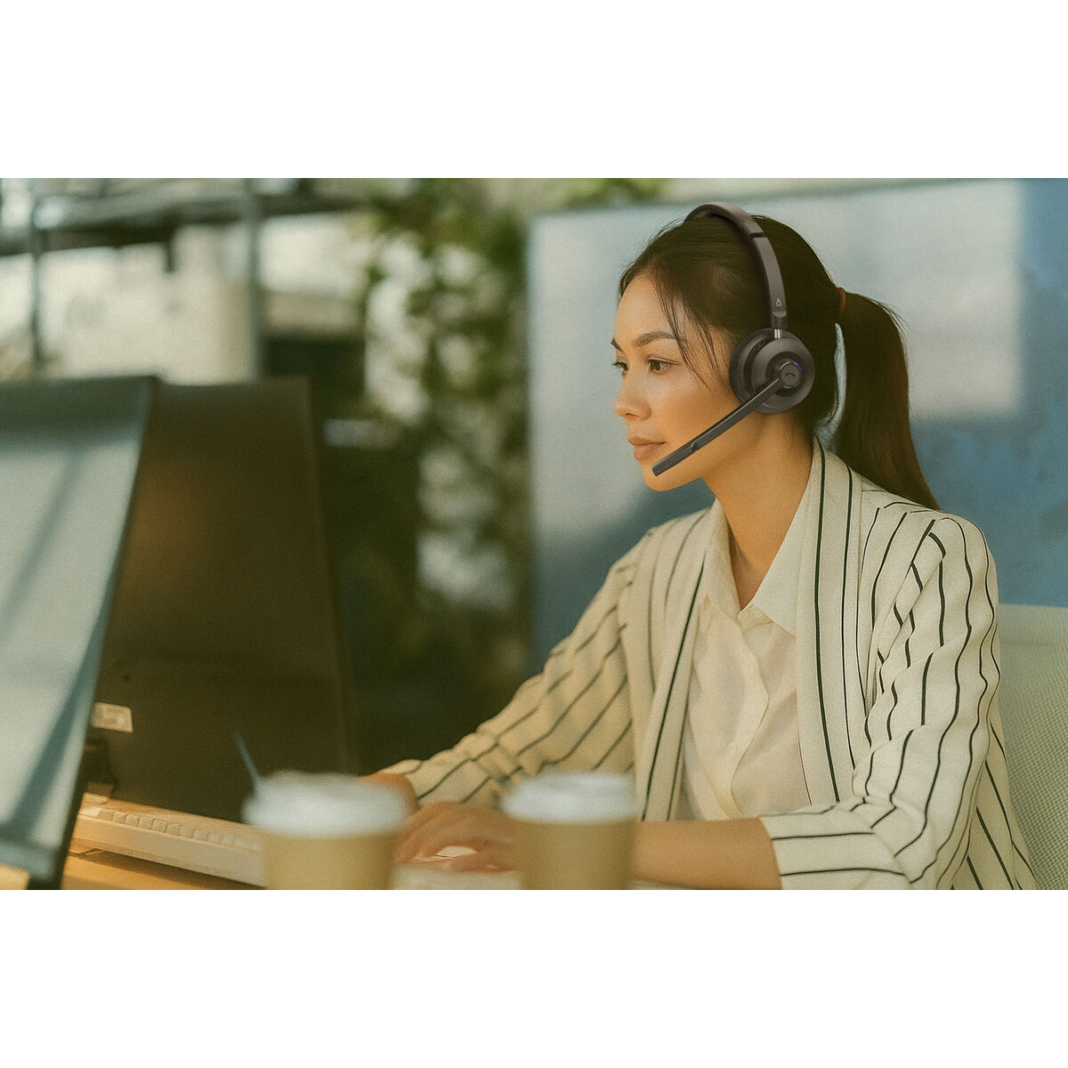 Auricolari Creative Technology 51EF1290AA000 Nero - Image 4