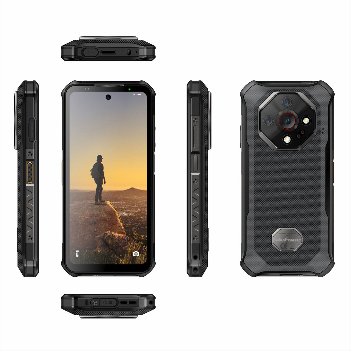 Smartphone Ulefone ARMOR X16 PRO 6,52" 8 GB RAM 256 GB Nero