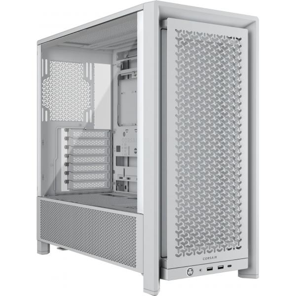 Case computer desktop ATX Corsair 4000D Bianco