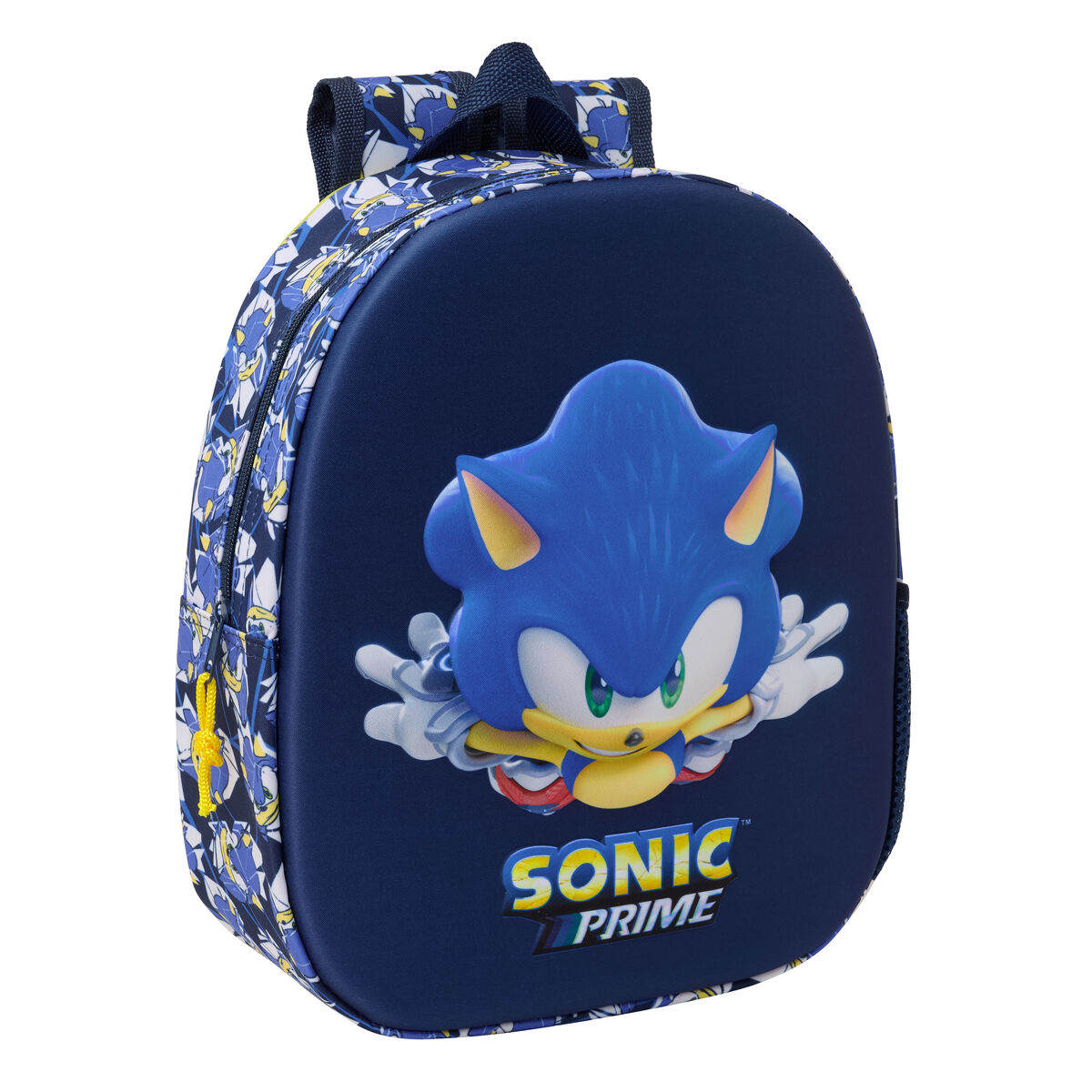 Zaino Scuola Sonic City Azzurro 27 x 33 x 10 cm