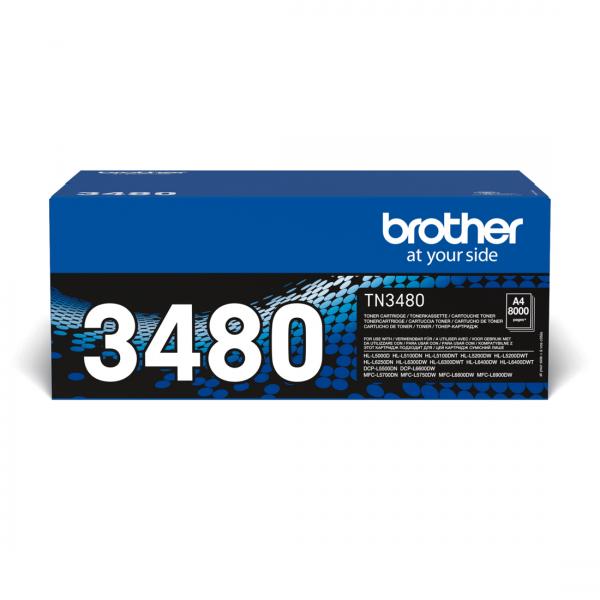 Toner Originale Brother TN-3480 Nero