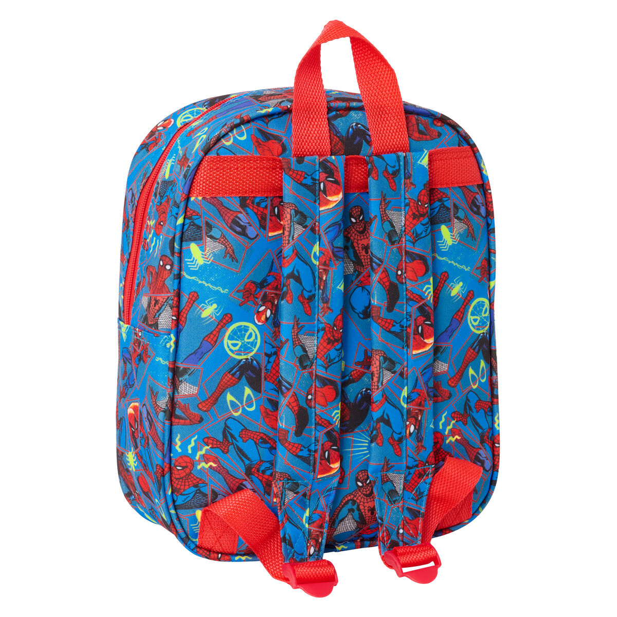 Zaino per Bambini Spider-Man Rosso Blu Marino 22 x 27 x 10 cm 3D - Image 3