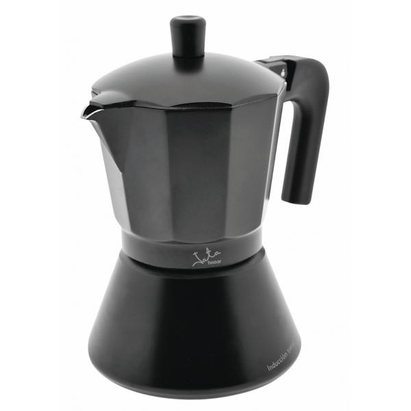 Caffettiera Italiana JATA CFI12 Nero Alluminio 12 Tazze