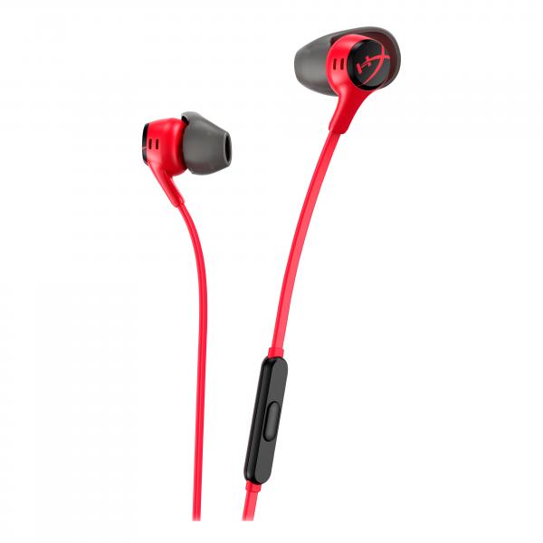 Auricolari con Microfono HyperX Earbuds II Rosso