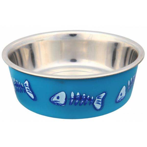 Ciotola per gatti Trixie Acciaio inossidabile Ø 12 cm