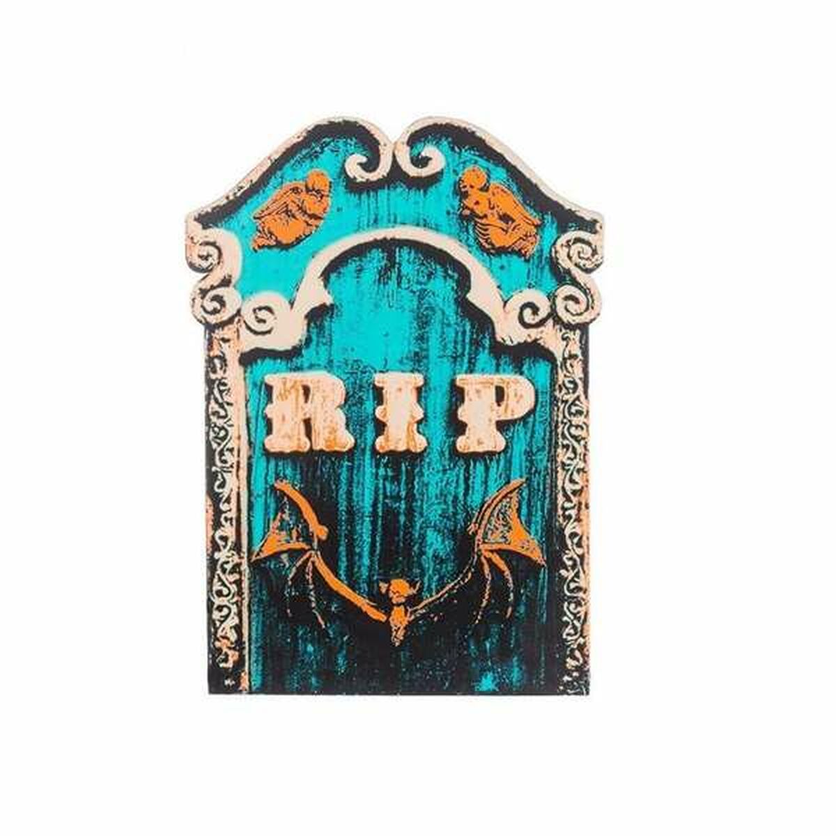 Decorazione per Halloween My Other Me Lapide 39 X 0,5 X 59 Cm Fluorescente