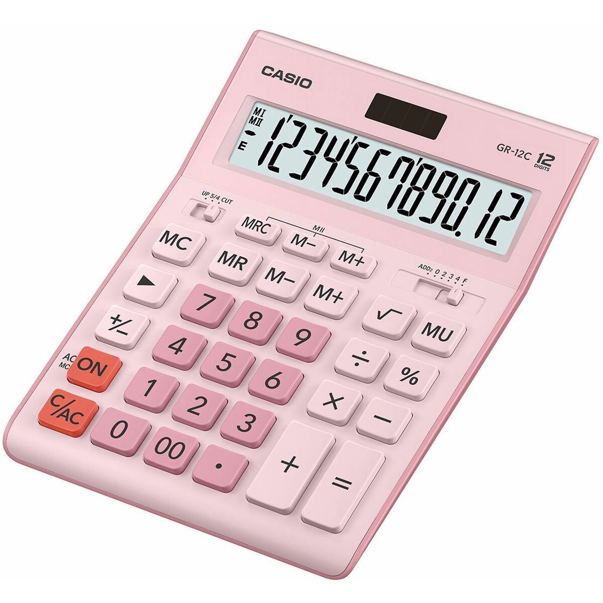 Calcolatrice Casio GR-12C Nero Plastica