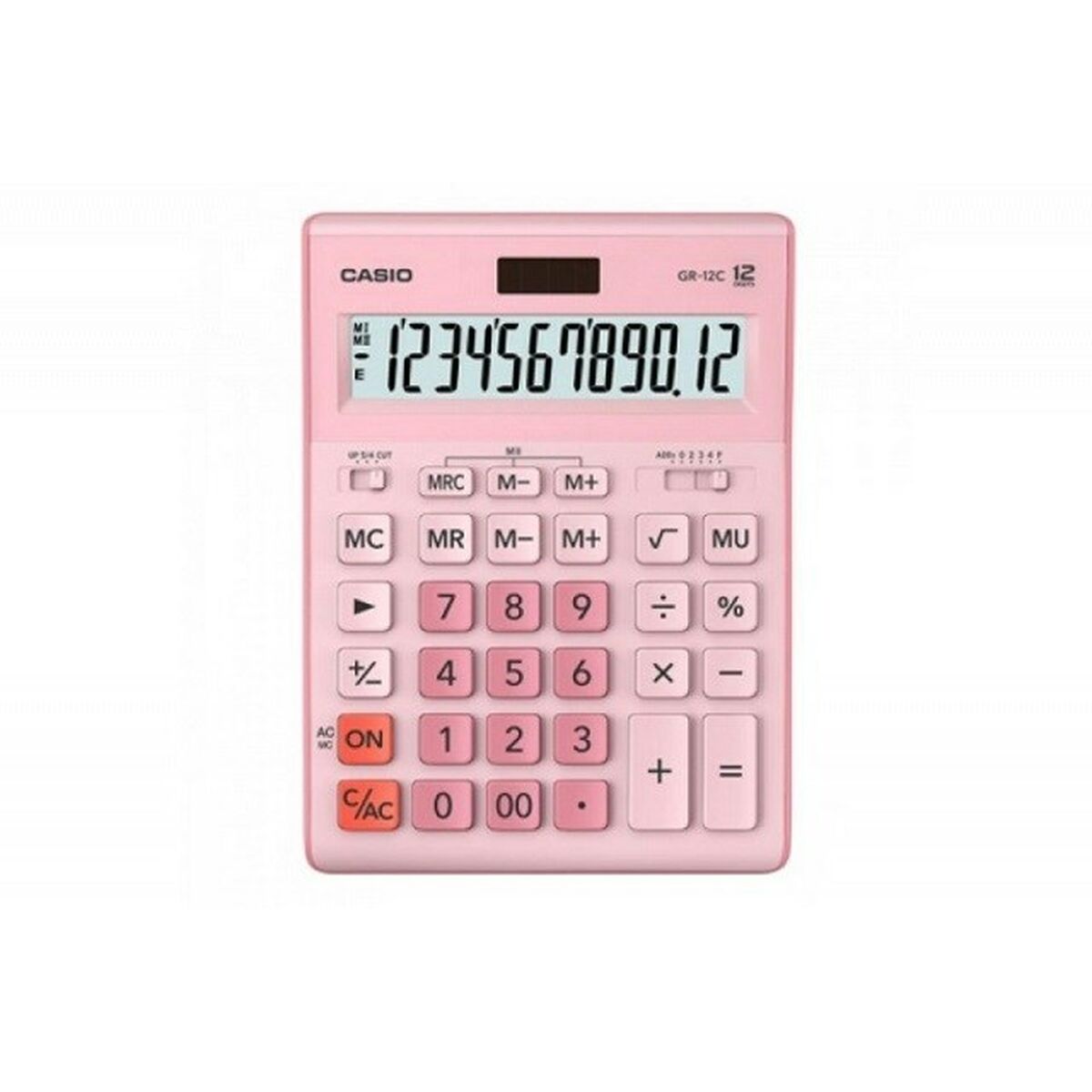 Calcolatrice Casio GR-12C Nero Plastica - Image 4