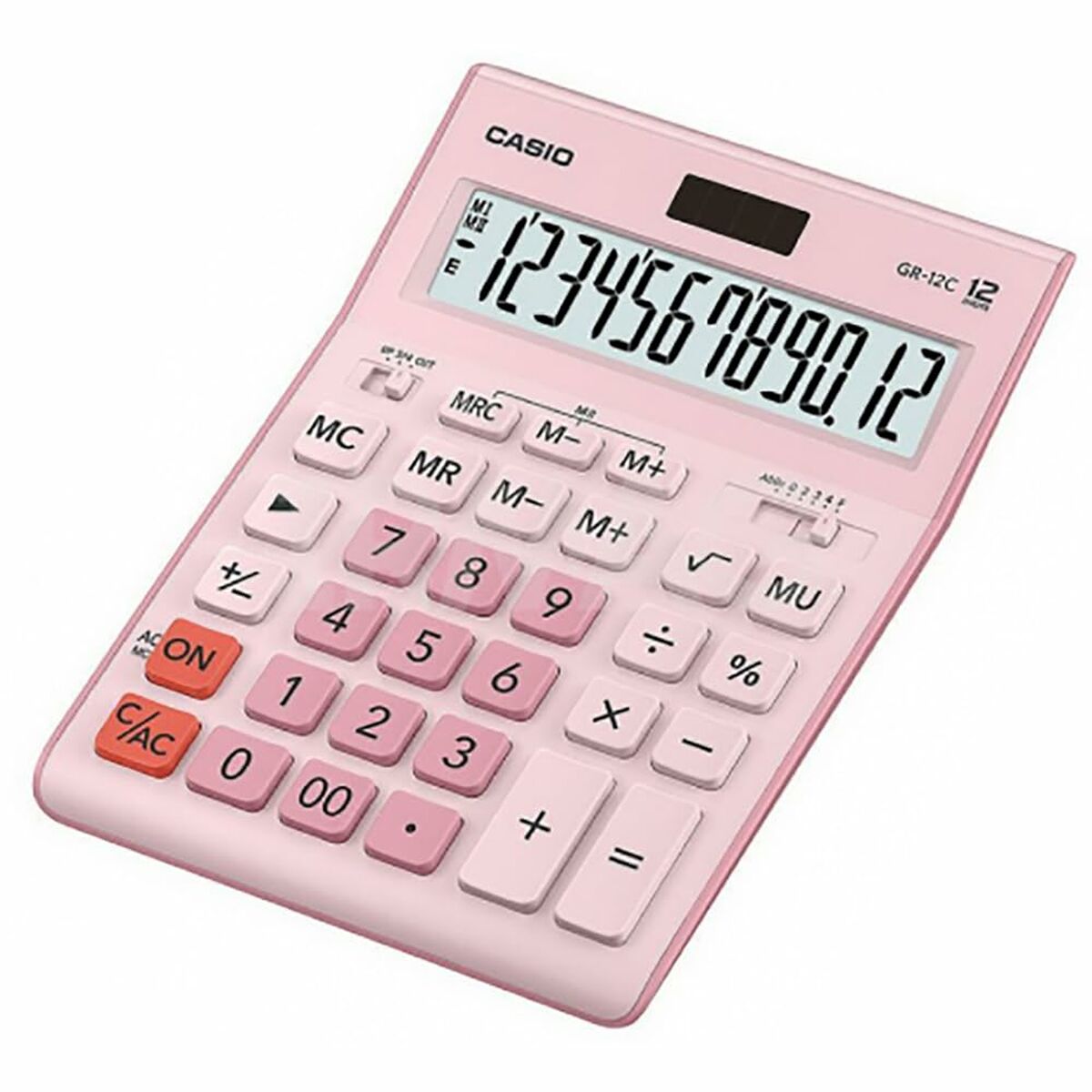 Calcolatrice Casio GR-12C Nero Plastica - Image 3