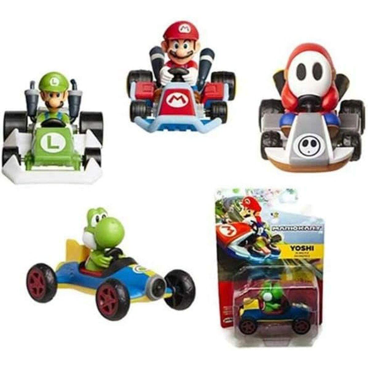 Macchina a giocattolo Jakks Pacific Super Mario Kart Racers Wave 5 Multicolore (Multicolore)