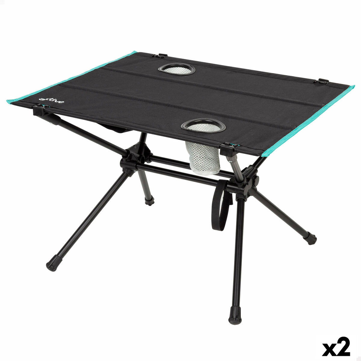 Tavolo Pieghevole Aktive 63 X 42 X 56 CM (2 Unità)
