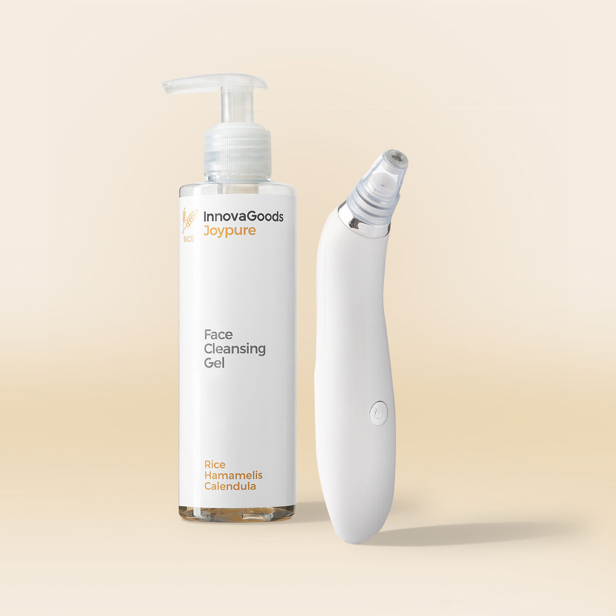 Pacchetto Trattamento Pulizia Viso Rice InnovaGoods