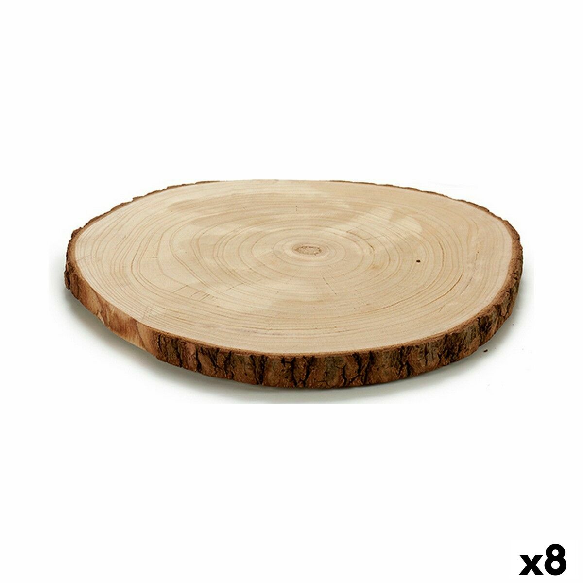 Statua Decorativa Gift Decor Marrone Tronco 39 x 2 x 39 cm 37 x 2 x 37 cm (8 Unità)