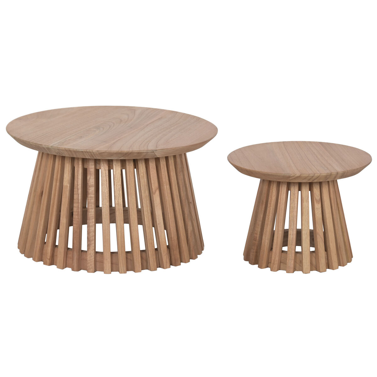 Set di 2 tavoli Home ESPRIT 60 x 60 x 35 cm