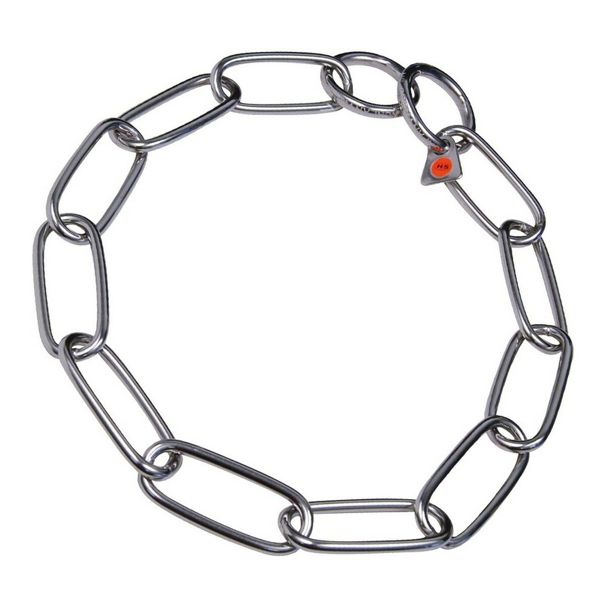 Collare Per Cani Hs Sprenger Argentato Lunghezza Maglie (55 Cm)