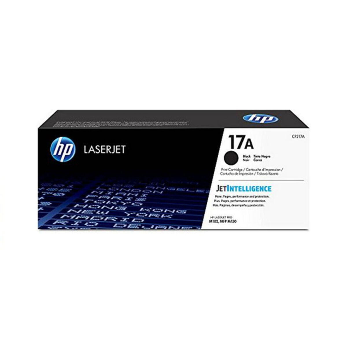 Toner Originale Hp 17a Nero