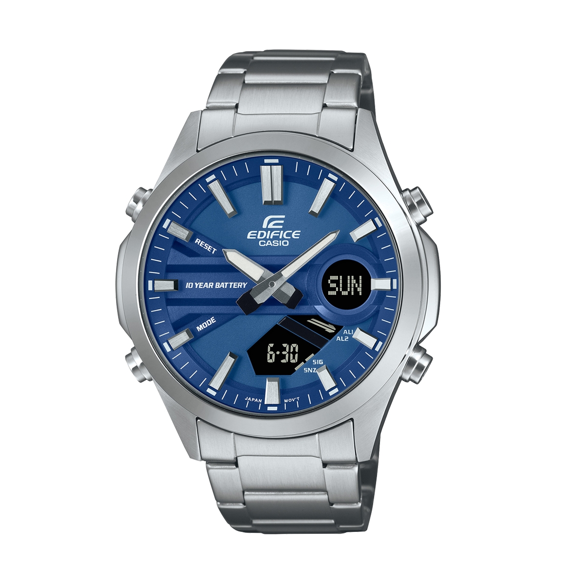 Casio Edifice Mod. Classic AnA-Digit - 10 Year Battery ***special Price***