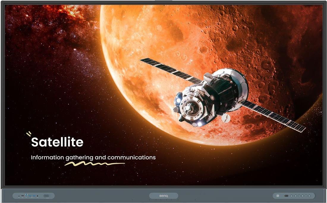 Benq Rp8604, 86'' Display, Uhd, Ir Touch, Uhd 3840x2160, 450cd/mý, 18/7,, Ir 40 Punkt Multitouch, Entspiegelt,, Android 13.0, Voice Assistant, Coý se