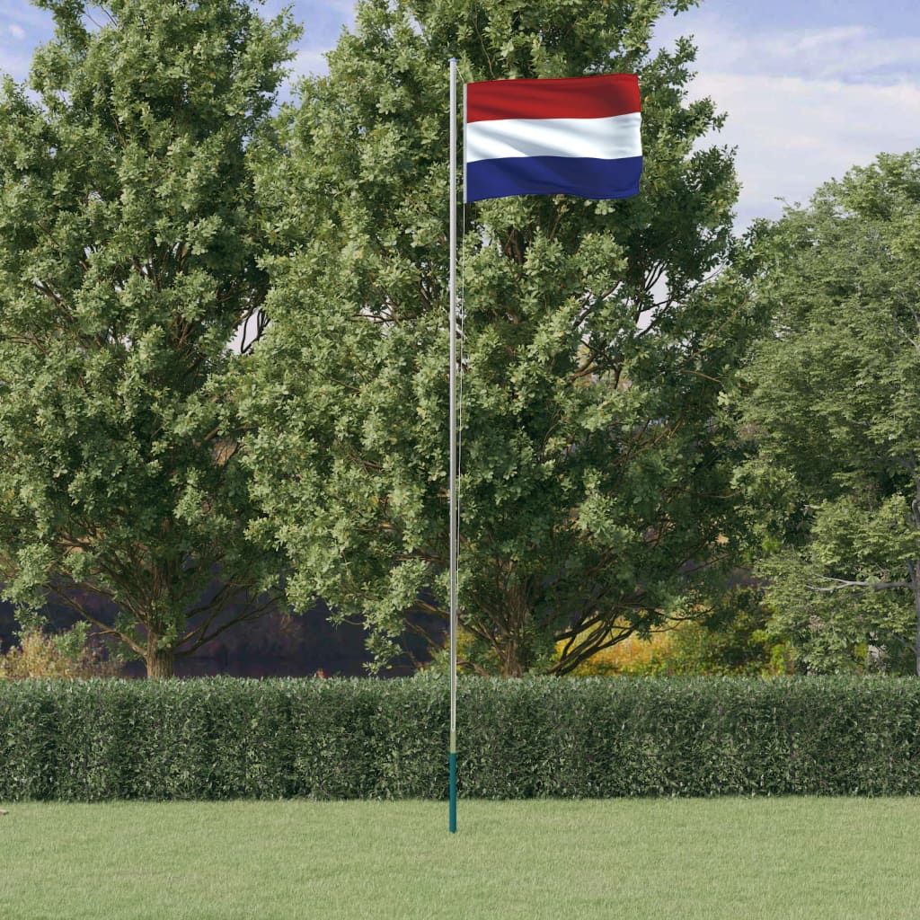 Asta E Bandiera Olanda 6,23 M Alluminio