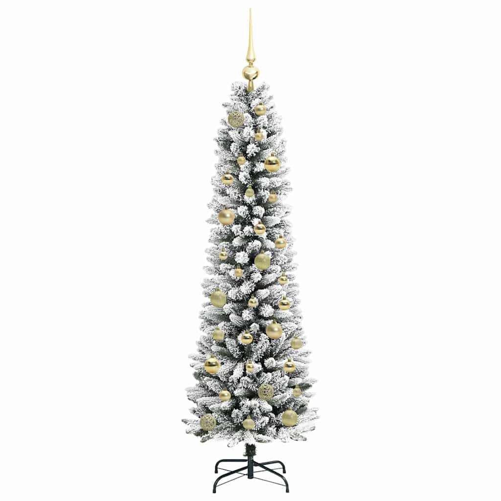Albero Di Natale Artificiale Con 150 Led Bianco 150 cm - Image 4