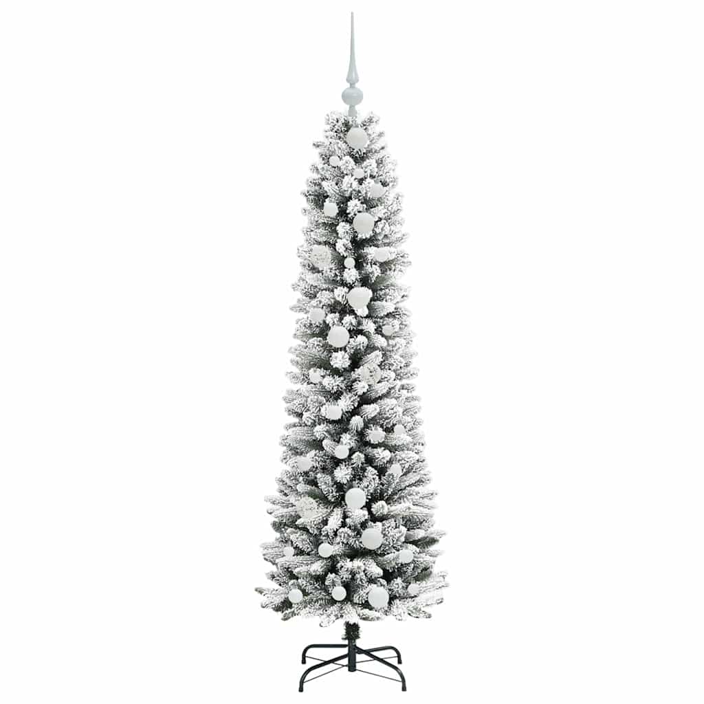 Albero Di Natale Artificiale Con 150 Led Bianco 150 cm - Image 4