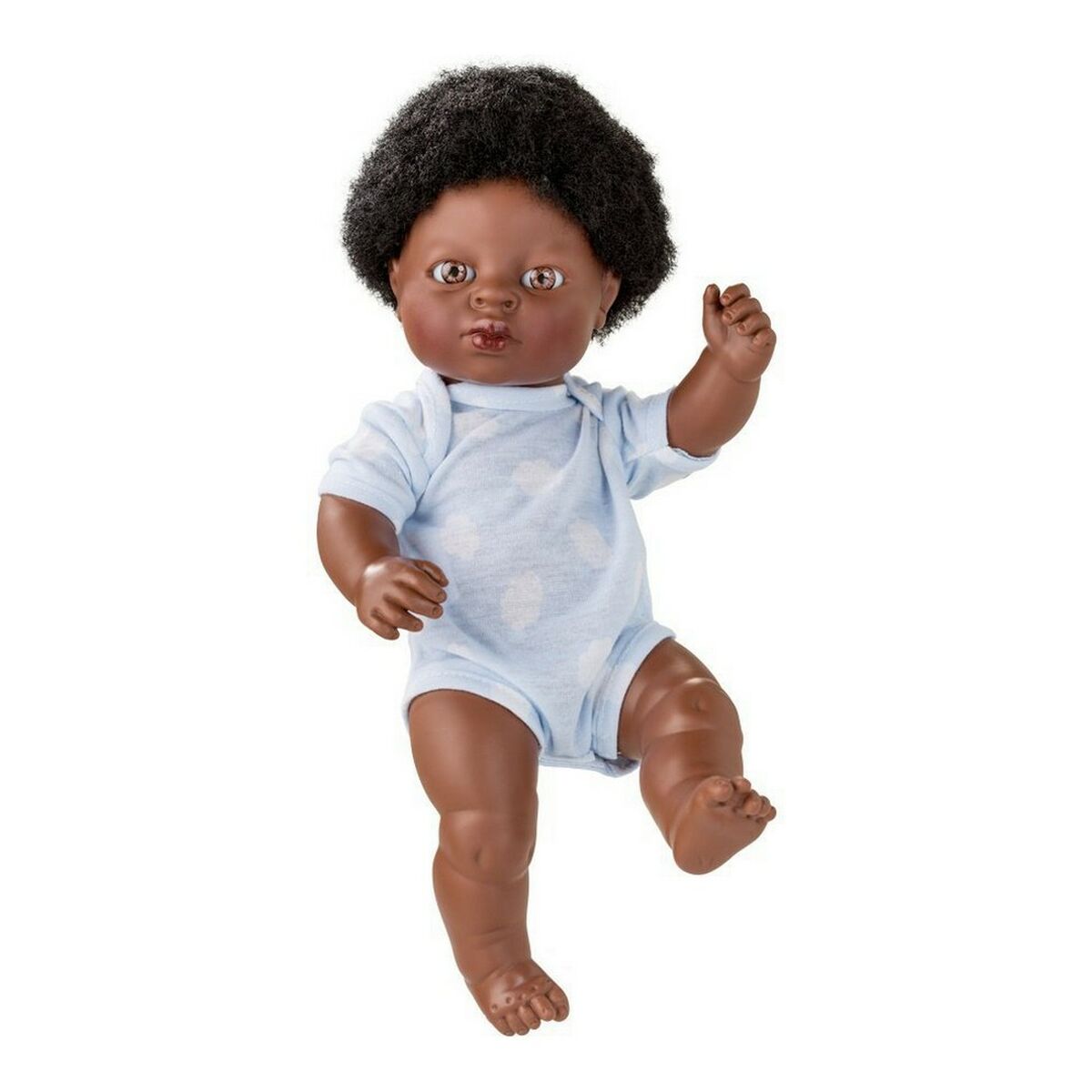 Baby Doll Berjuan Newborn 38 Cm Africana (38 Cm)