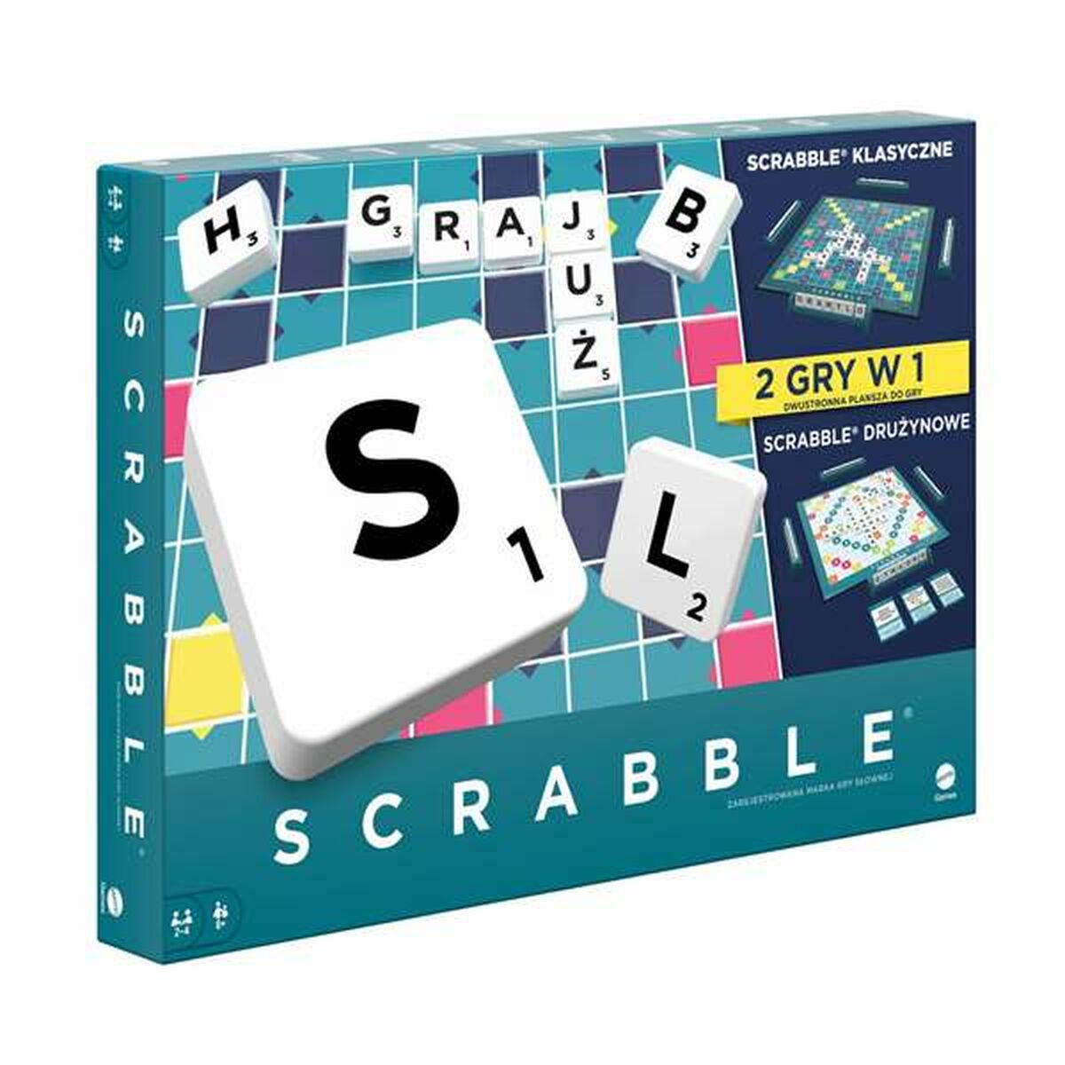 Gioco Da Tavolo Mattel Scrabble es