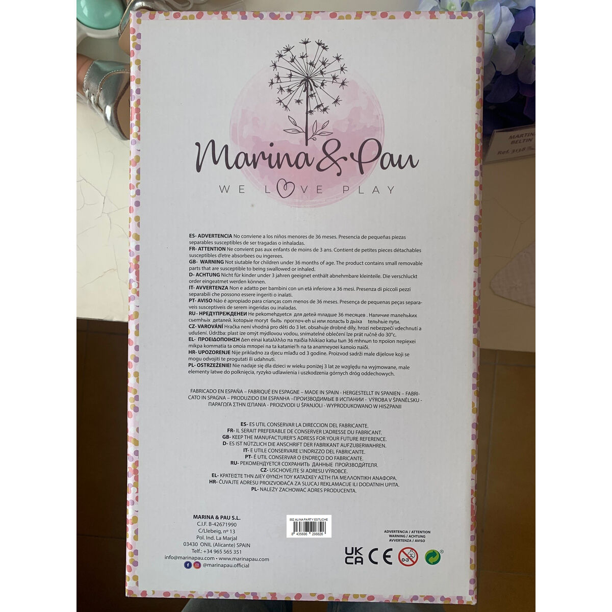 Baby Doll Marina & Pau Alina 45 cm - Image 3