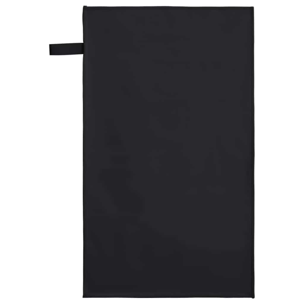 Asciugamani Sportivi 2 Pcs Nero 50 X 30 cm - Image 4