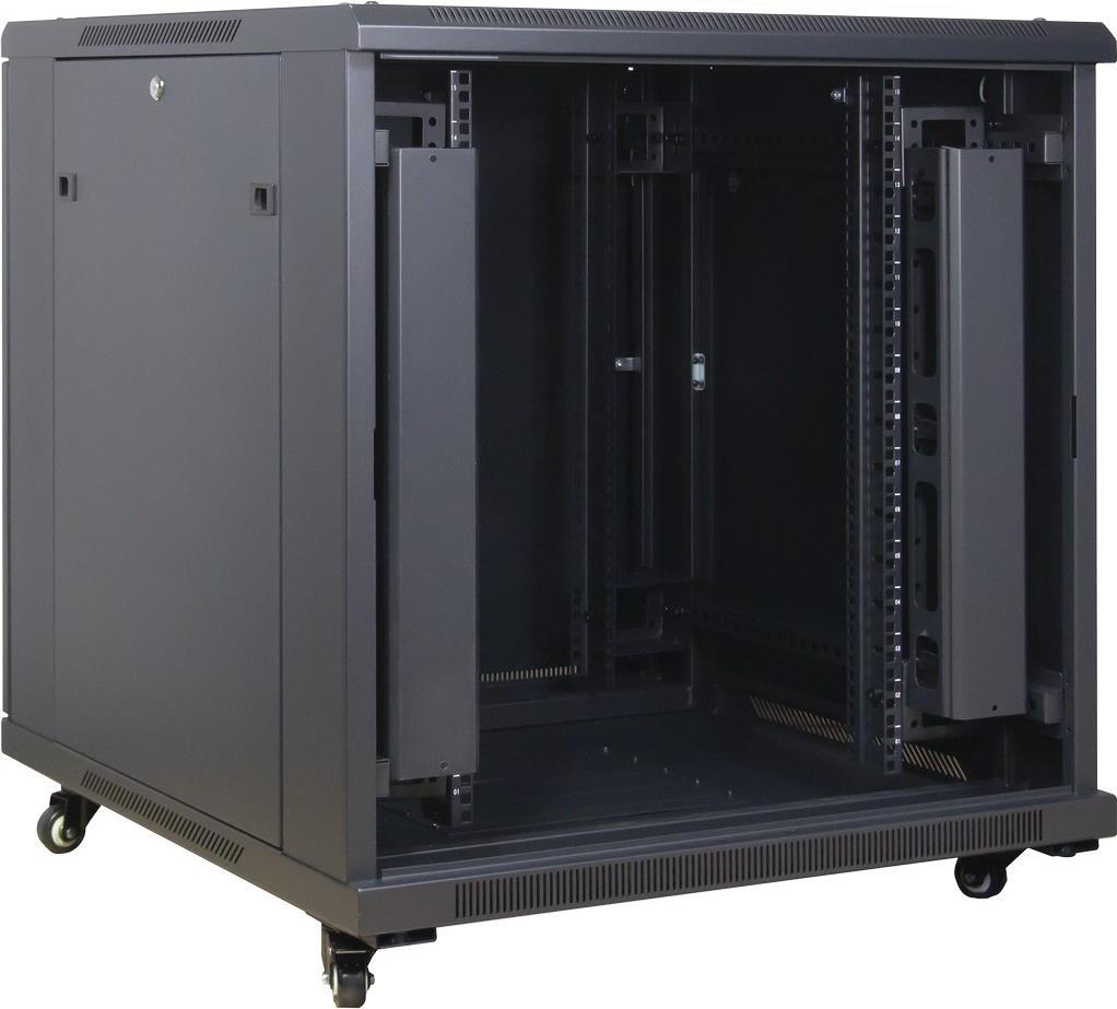 InteR-Tech SnB-8815 15u Freistehendes Gestell Schwarz (88887288)