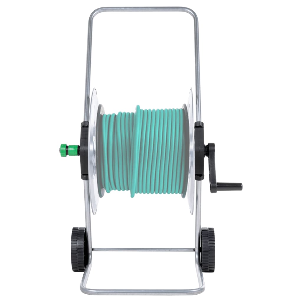 Carrello Avvolgitubo Per Tubo Flessibile 80 M 1/2" O 50 M 3/4"