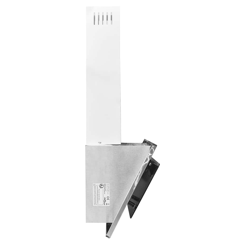 Cappa A Parete 60 Cm In Acciaio Inox E Vetro Temperato Argento - Image 4