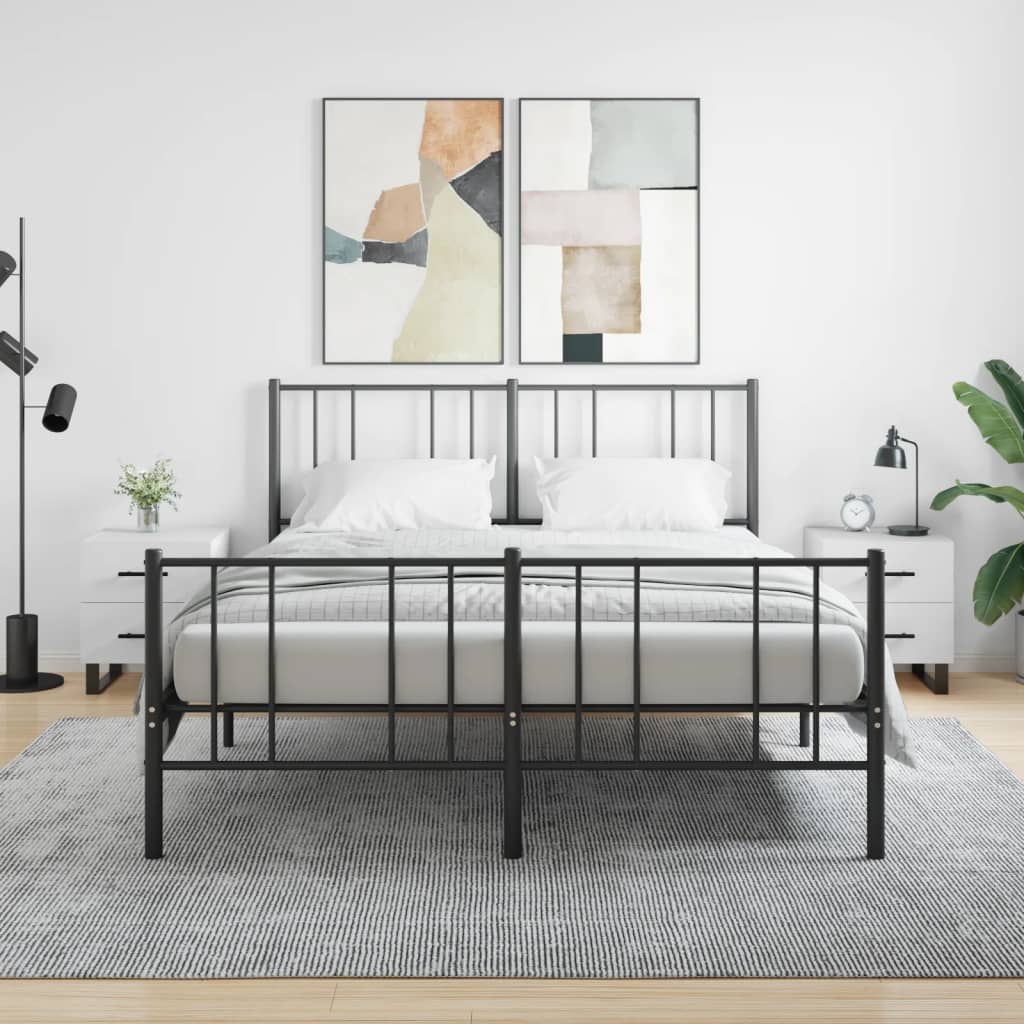 Comodini 2 Pz Bianchi 40x35x47,5 Cm In Legno Multistrato